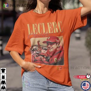 90s Style Charles Leclerc Scuderia Ferrari Shirt