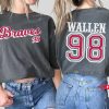 98 Braves Wallen Song, Country Concert Shirt
