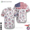America Marijuana Leaf Summer Vibe Hawaiian Shirt