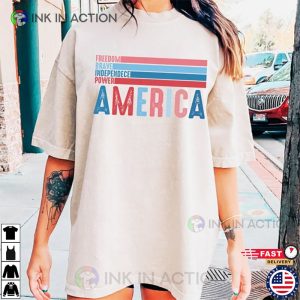 American Patriotic american independence day Shirt 3 Ink In Action
