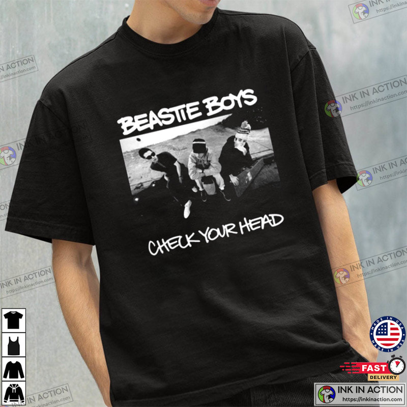 Beastie Boys Check Your Head T-Shirt, Beastie Boys Members - Ink