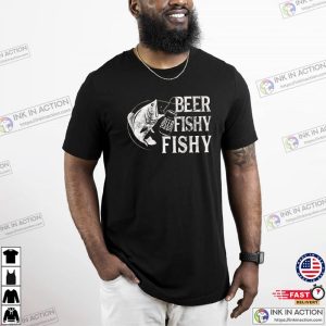 Beer Fishing Humor Angling Shirt, Beer Fishy Fishy