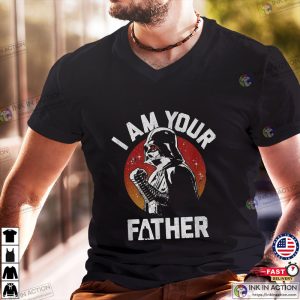 Best Fathers Day Gift Star Wars Darth Vader I Am Your Father T Shirt 2 Ink In Action