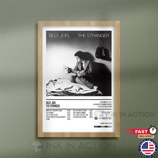 Billy Joel The Stranger Poster