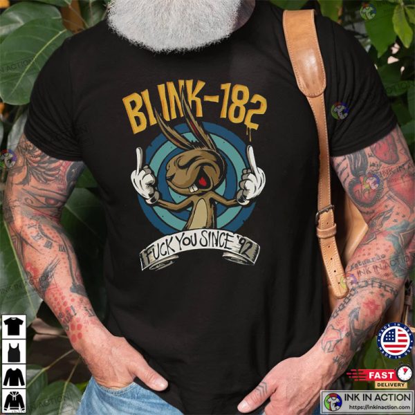 Blink-182 Blink 182 Fuck You Since 92 Shirt Vintage Blink