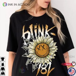 Blink 182 Concert Rock Band Shirt Blink 182 90s Music Fan Gifts 4 Ink In Action