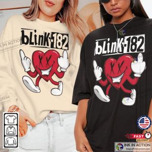 Blink 182 Heart Art blink 182 merch Ink In Action