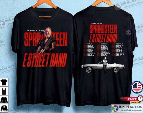 Bruce Springsteen The E Street Band Tour 2023 T-shirt