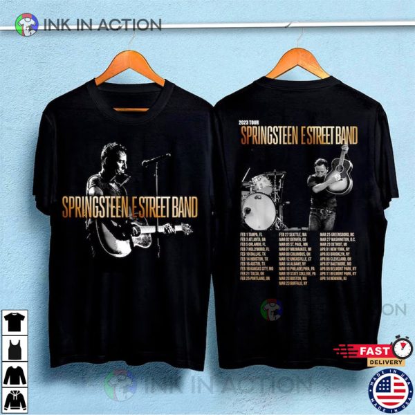 Bruce Springsteen Tour 2023 Shirt, Bruce Springsteen Gift For Fan