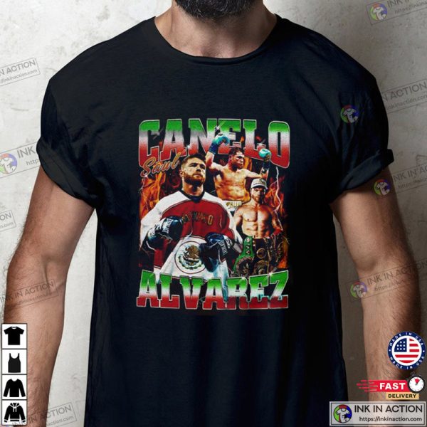 Canelo Alvarez Boxing Classic 90s Unisex Vintage T-Shirt