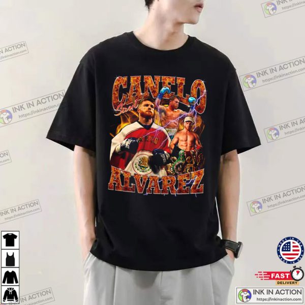 Canelo Alvarez Design T-shirt, Canelo Boxing