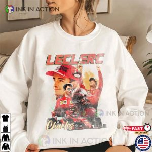 Charles Leclerc F1 Vintage Shirt, Charles Leclerc Formula 1 Shirt