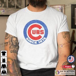 Chicago Baseball Fan Cubs Game Day Shirt 2 Ink In Action