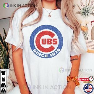 Chicago Baseball Fan Cubs Game Day Shirt 3 Ink In Action