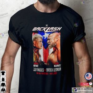 Cody Rhodes Brock Lesnar back lash wwe Matchup T Shirt 1