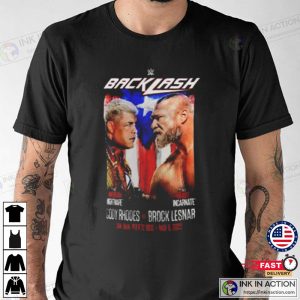 Cody Rhodes Brock Lesnar back lash wwe Matchup T Shirt 2
