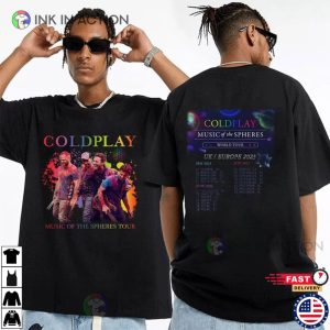 Coldplay Europe Tour, Coldplay Tour 2023 Shirt