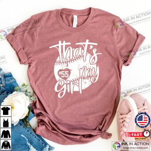 Custom Thats My Girl Sport T shirt sport mom Shirt 1 Ink In Action