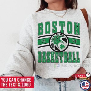 Custom Boston Celtics Basketball Shirt, Personalized Basketball Shirt