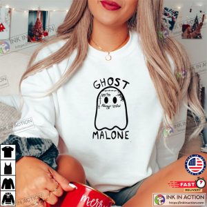 Cute Ghost post malone t shirt 3 Ink In Action