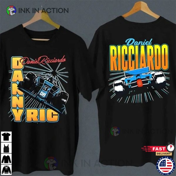 Daniel Ricciardo F1 Racing T-Shirt, Daniel Ricciardo 2023 World Tour 2023 T-Shirt