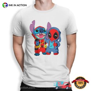 Deadpool And Stitch Best Friend Shirts