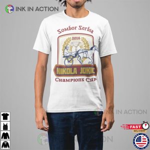 Denver Nuggets Nikola Jokic Horse Racing Shirt 1 Ink In Action