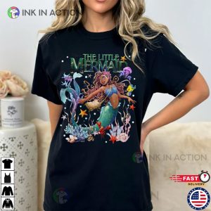 Disney’s The Little Mermaid Comfort Colors Shirt, Live Action Ariel