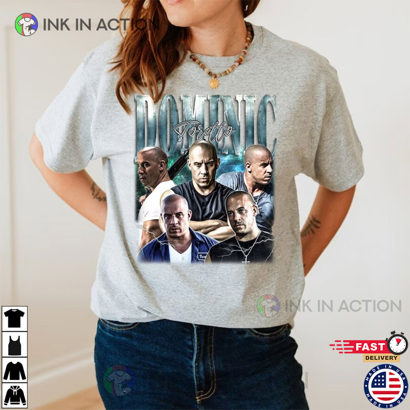 Retro Furio0us Dominic Toretto Shirt Vin Diesel The Furious Fan Gift  Vintage 90 Sweatshirt T- in 2023