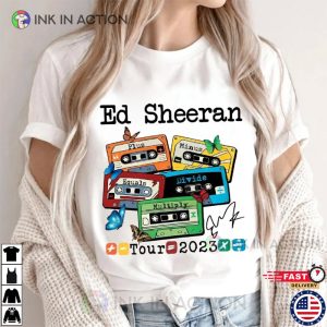 Ed Sheeran Cassettes Shirt bad habits ed sheeran 2 Ink In Action