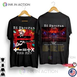 Ed Sheeran Tour 2023 Shirt, Pop Music Gift For Fan