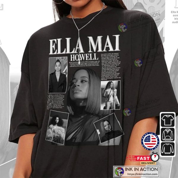 Ella Mai Concert 2023 Vintage Shirt