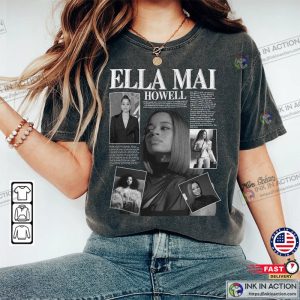 Ella Mai Concert 2023 Vintage Shirt Ink In Action