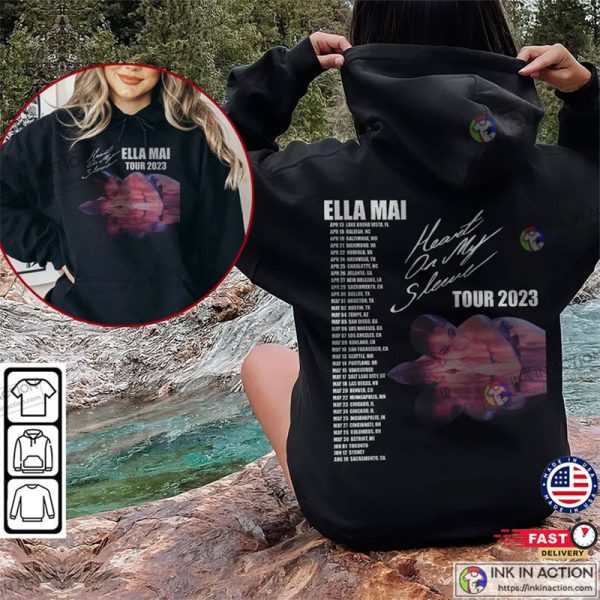 Ella Mai Heart On My Sleeve Ella Mai Concert Shirt