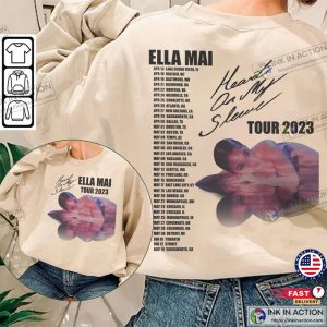 Ella Mai Heart On My Sleeve ella mai concert Shirt Ink In Action