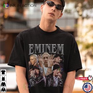 Eminem All Style Retro Fan T Shirt 1 Ink In Action