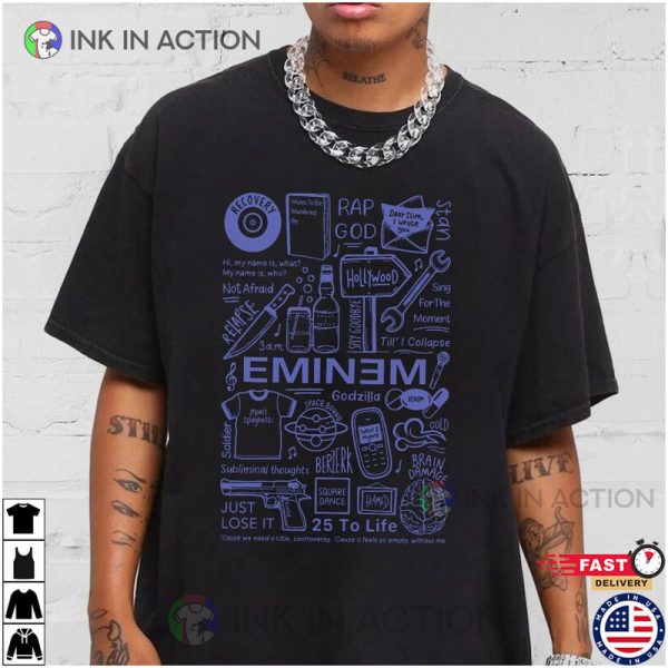 Eminem Music Tour Album Merch