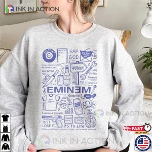 Eminem Music Tour Album Merch 3 Ink In Action