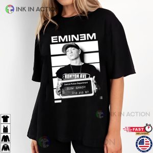 Eminem Slim Shady Rap Funny Shirt 1 Ink In Action 1