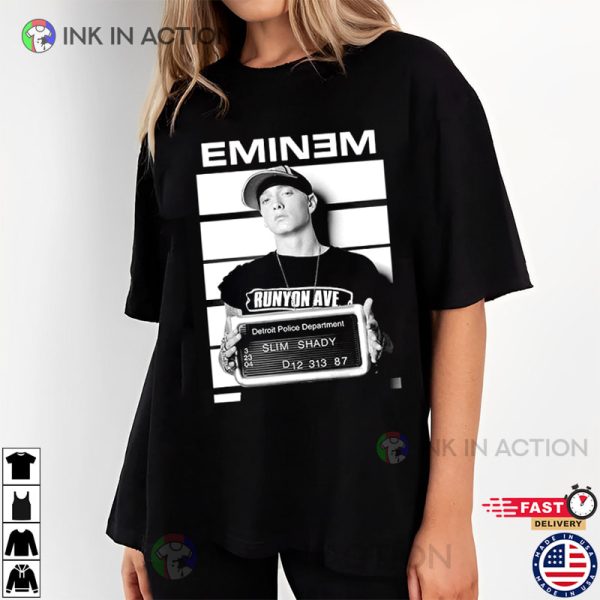 Eminem Slim Shady Rap Funny Shirt