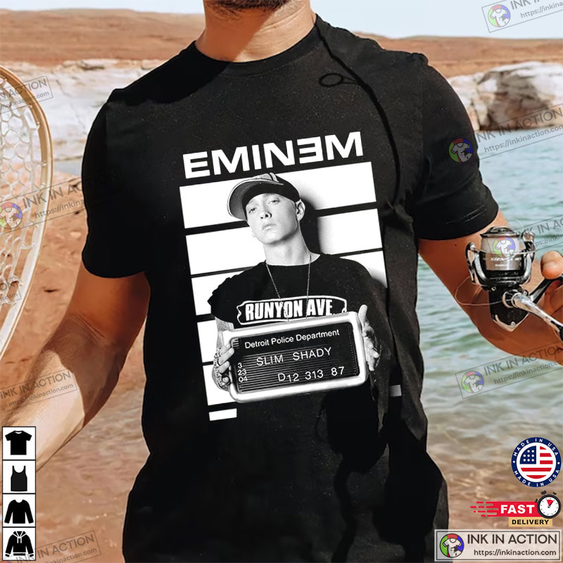 Eminem Slim Shady Rap Funny Shirt - Print your thoughts. Tell your stories.