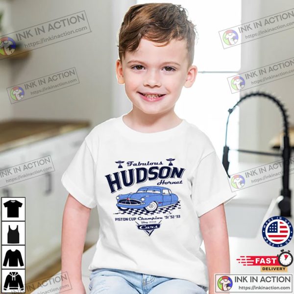 Fabulous Hudson Hornet Cars Piston Cup T-shirt