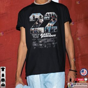 Fast And Furious Anniversary Shirt, Fast & Furious Movie