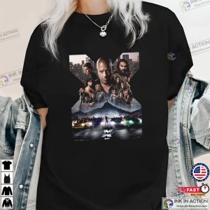 Fast And Furious New Poster Movie Vintage T Shirt fast and furious x 1 Ink In Action