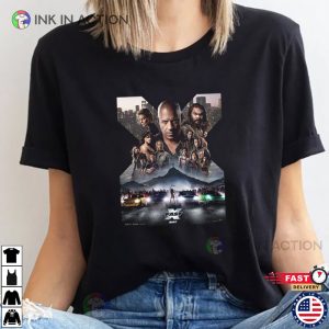 Fast And Furious New Poster Movie Vintage T Shirt fast and furious x 2 Ink In Action