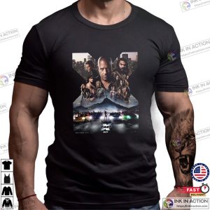 Fast And Furious New Poster Movie Vintage T Shirt fast and furious x 3 Ink In Action