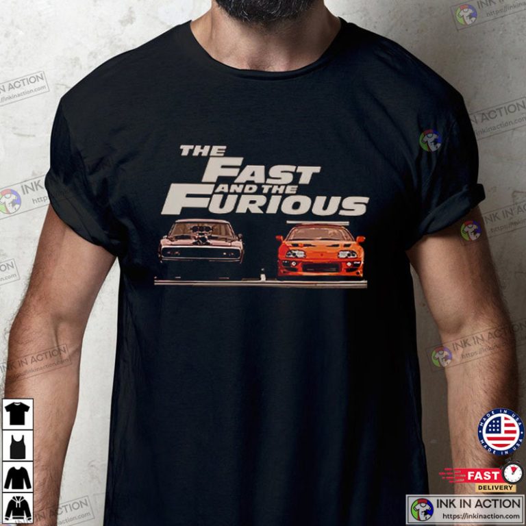 Fast And Furious Vintage Shirt, Fast And Furious Cars - Ink In Action