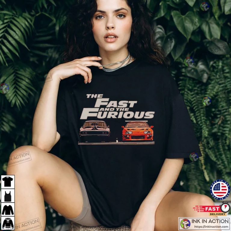 Fast And Furious Vintage Shirt, Fast And Furious Cars - Ink In Action