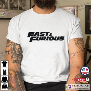 Fast Furious Logo T Shirt fast furious movie 2 Ink In Action