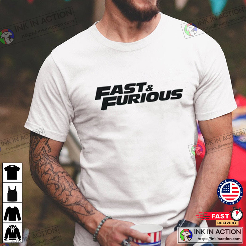 Fast & Furious Logo T-Shirt, Fast & Furious Movie - Print your thoughts.  Tell your stories.